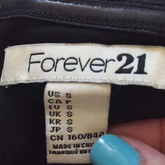 FOREVER 21 Strapless sailor striped dress - Picture 2 of 3