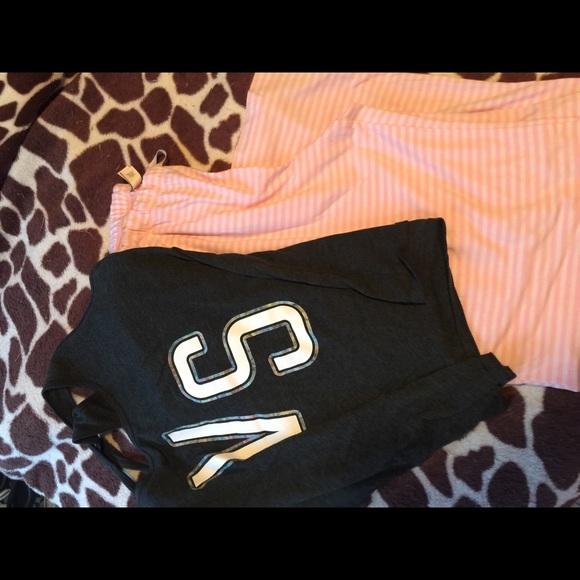 Nighty Night"VS PJS" Signature stripe Pant - Picture 4 of 4