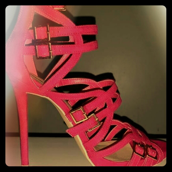 Strapped heels