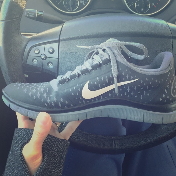 SOLD! Black and grey Nike Free