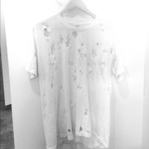 Urban Outfitters destroyed look Tee