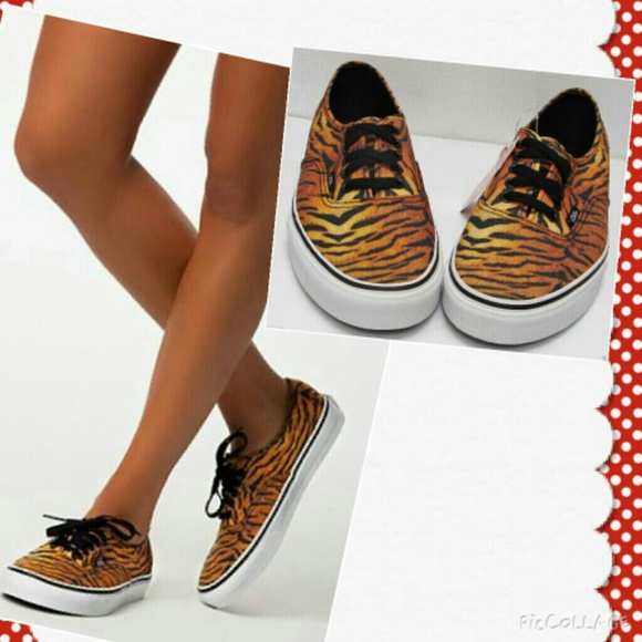 VANS Sneakers Authentic Tiger Animal Print LIMITED - Picture 2 of 4