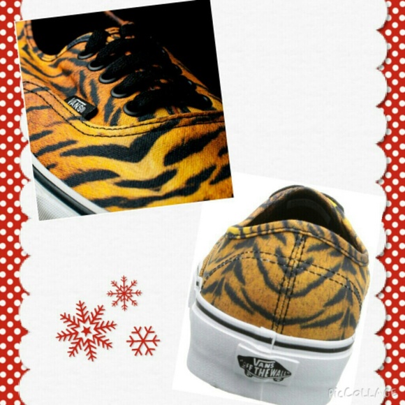 VANS Sneakers Authentic Tiger Animal Print LIMITED - Picture 3 of 4