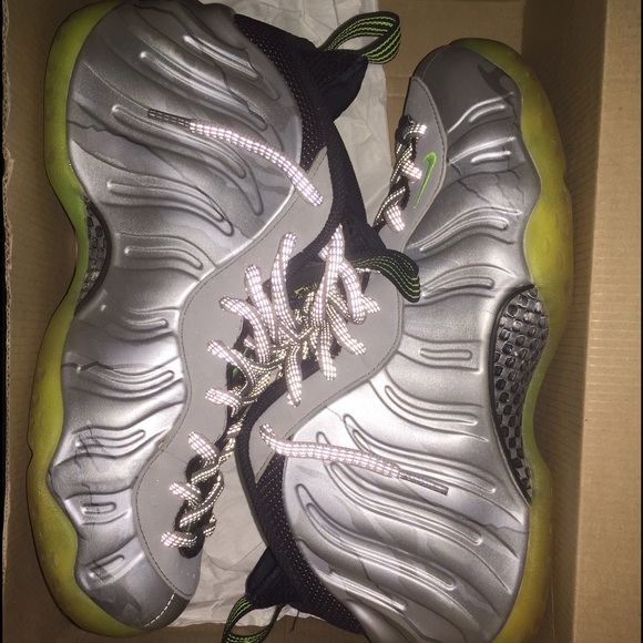green & grey foamposites