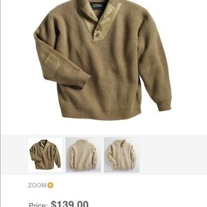 New national geographic sweater