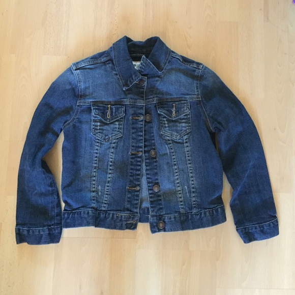 FOREVER 21 cropped jean jacket - Picture 1 of 3