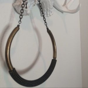 Gold choker Necklace