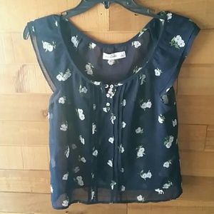 Abercrombie shirt & black bralette trade :)