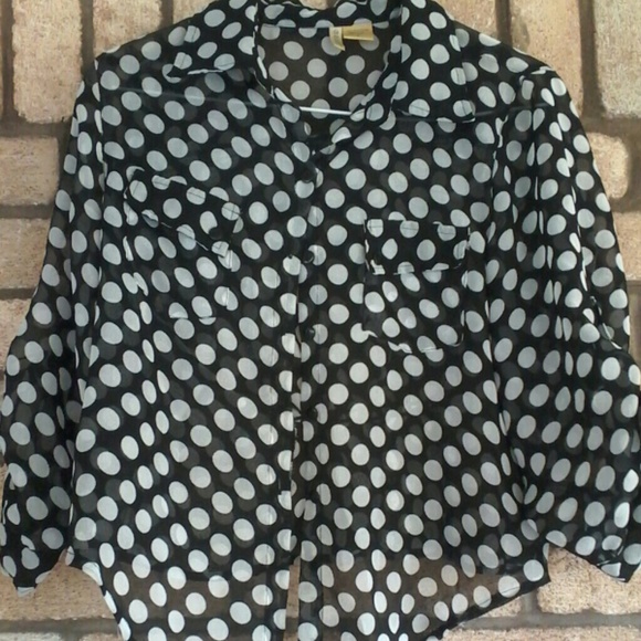 Sheer blouse
