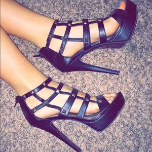 Forever 21 Platform Strappy Heels