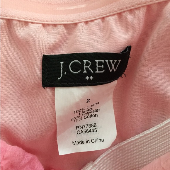 J. Crew pink strapless dress with pockets 🙌🏻 - Picture 2 of 3