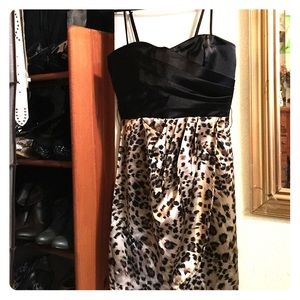 Cheetah Print Dress.