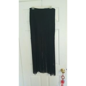 Fringe skirt