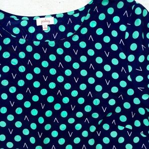 Pixley Tops - Geometric Print Flowy Blouse Size XL Pixley Tops - Geometric Print Flowy Blouse Size XL