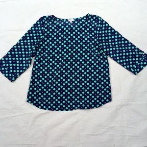Pixley Tops - Geometric Print Flowy Blouse Size XL Pixley Tops - Geometric Print Flowy Blouse Size XL