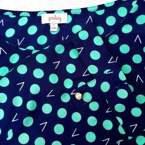 Pixley Tops - Geometric Print Flowy Blouse Size XL Pixley Tops - Geometric Print Flowy Blouse Size XL