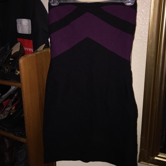 Strapless dress