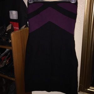 Strapless dress