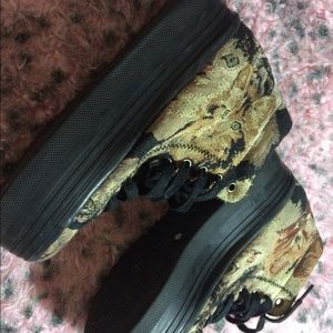 Jeffrey Campbell kitten tapestry platforms🐱