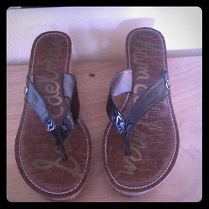 patent wedge thongs. Worn twice