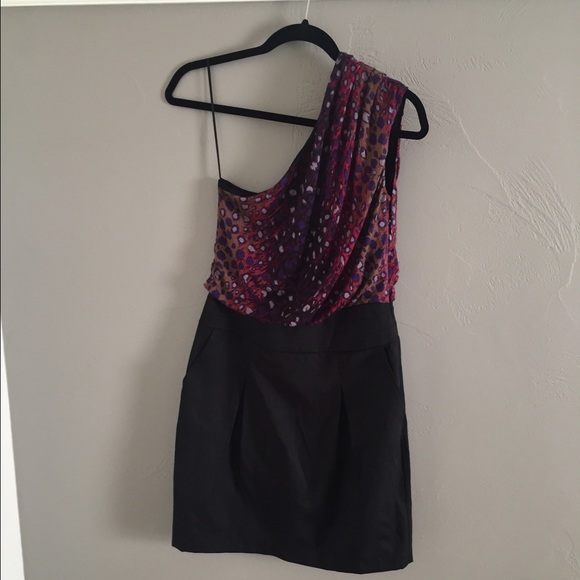 Hype One Shoulder Dress