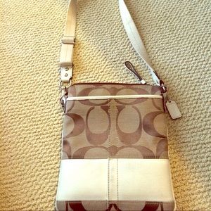 Over the shoulder coach purse
