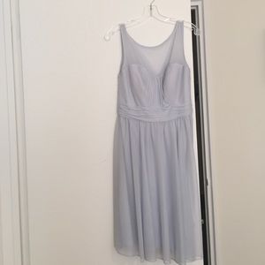 David's Bridal Short Mesh Dress (Size 8)