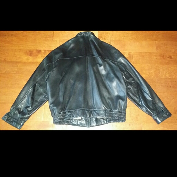 Men's Leather Jacket - Picture 2 of 3