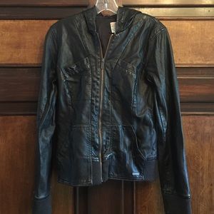 ROXY leather jacket.