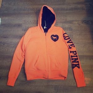 Victoria's Secret zip up hoodie jacket