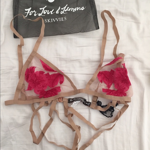 For Love and Lemons Other - ✨SHIPPING✨ For Love&Lemons orchid bondage bra