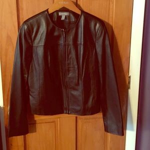Kate hill 100% leather jacket