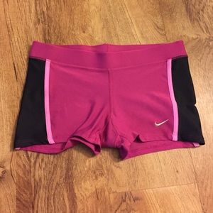 Nike running boy cut shorts