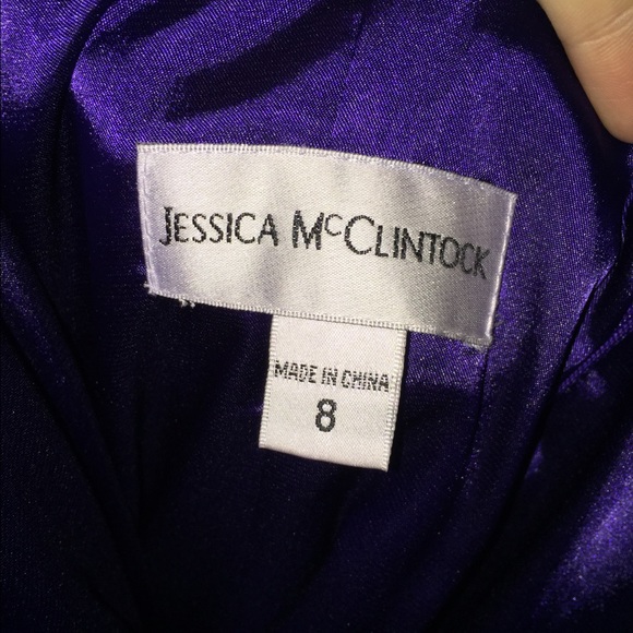 Purple Homecoming/ Prom Dress - Picture 4 of 5