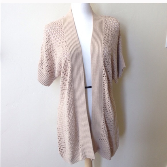 Lauren Conrad Long Tan Duster Cardigan