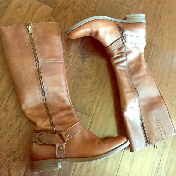 Aldo brown riding boots size 9