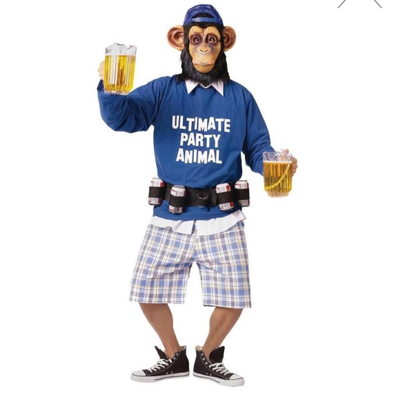 Men's Ultimate Party Animal Adult Costume
