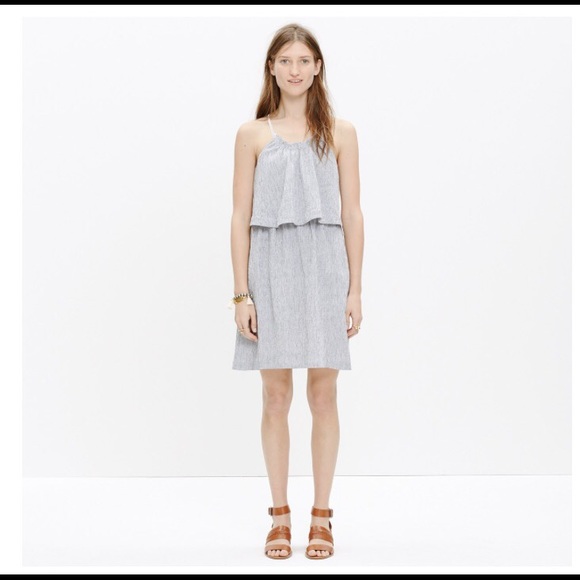 Dreamlift Overlay Dress in Stripe