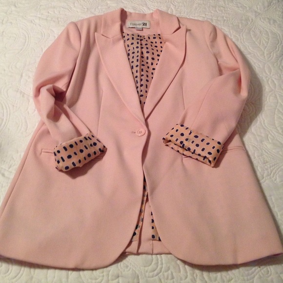 Forever 21 Jackets & Blazers - Forever 21 Baby Pink Blazer