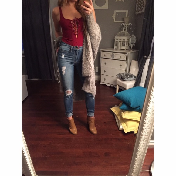 Bad to the bone body suit - Picture 2 of 3