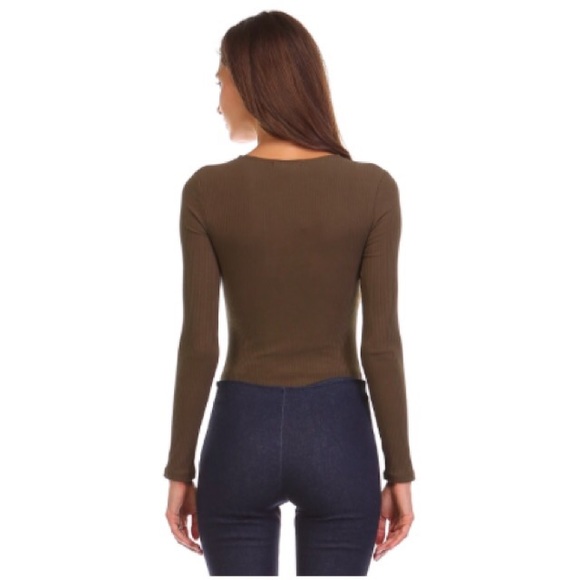 *sold out * •long sleeve body suit • - Picture 2 of 2