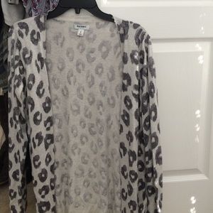 Oldnavy leopard print cardigan