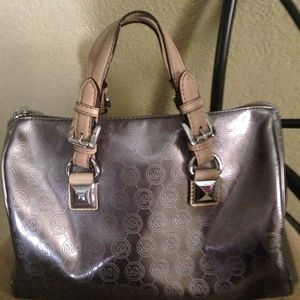 Michael kors metallic bag