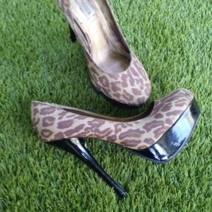 Steve madden print heels