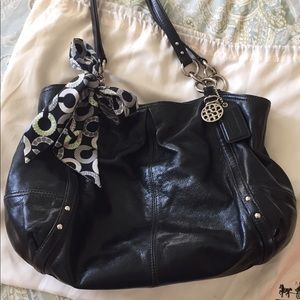 Coach Leather Alexandra Tote Bag
