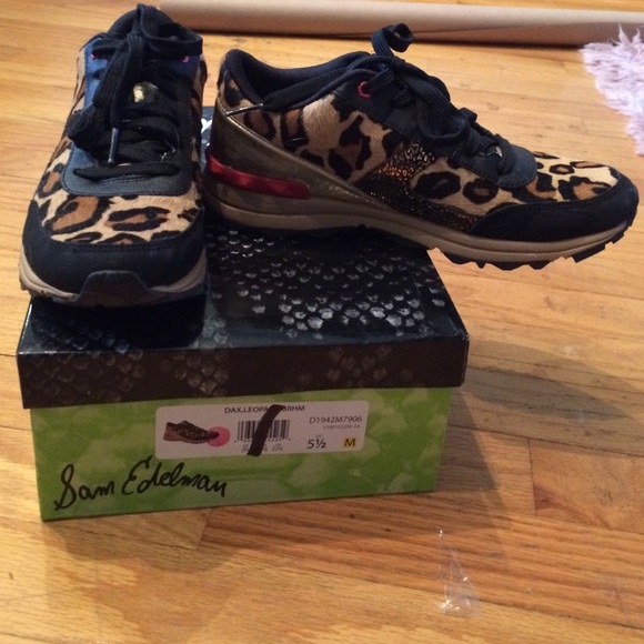 Sam Edelman Shoes - Sam Edelman leopard print sneakers