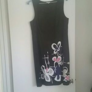 Black dress short sleeves