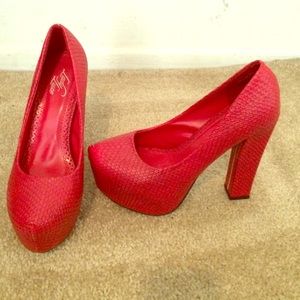 Red heels