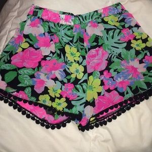 Floral Flowy Shorts
