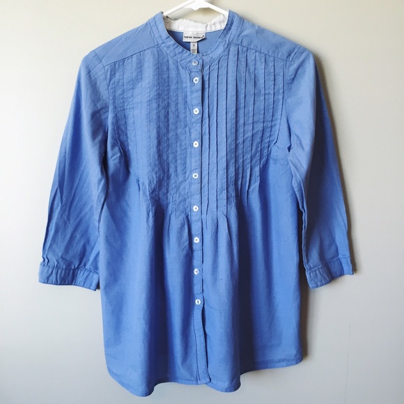 Harve Benard Chambray Blouse